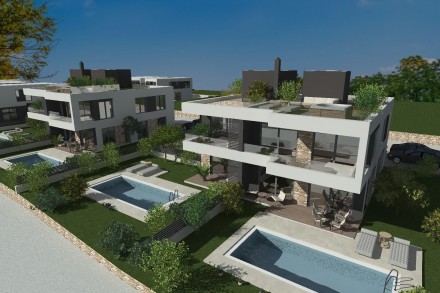 Residenza Contessa 2, Appartamento al piano terra con piscina (S2)